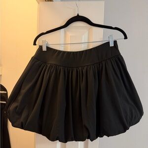 Black bubble skirt